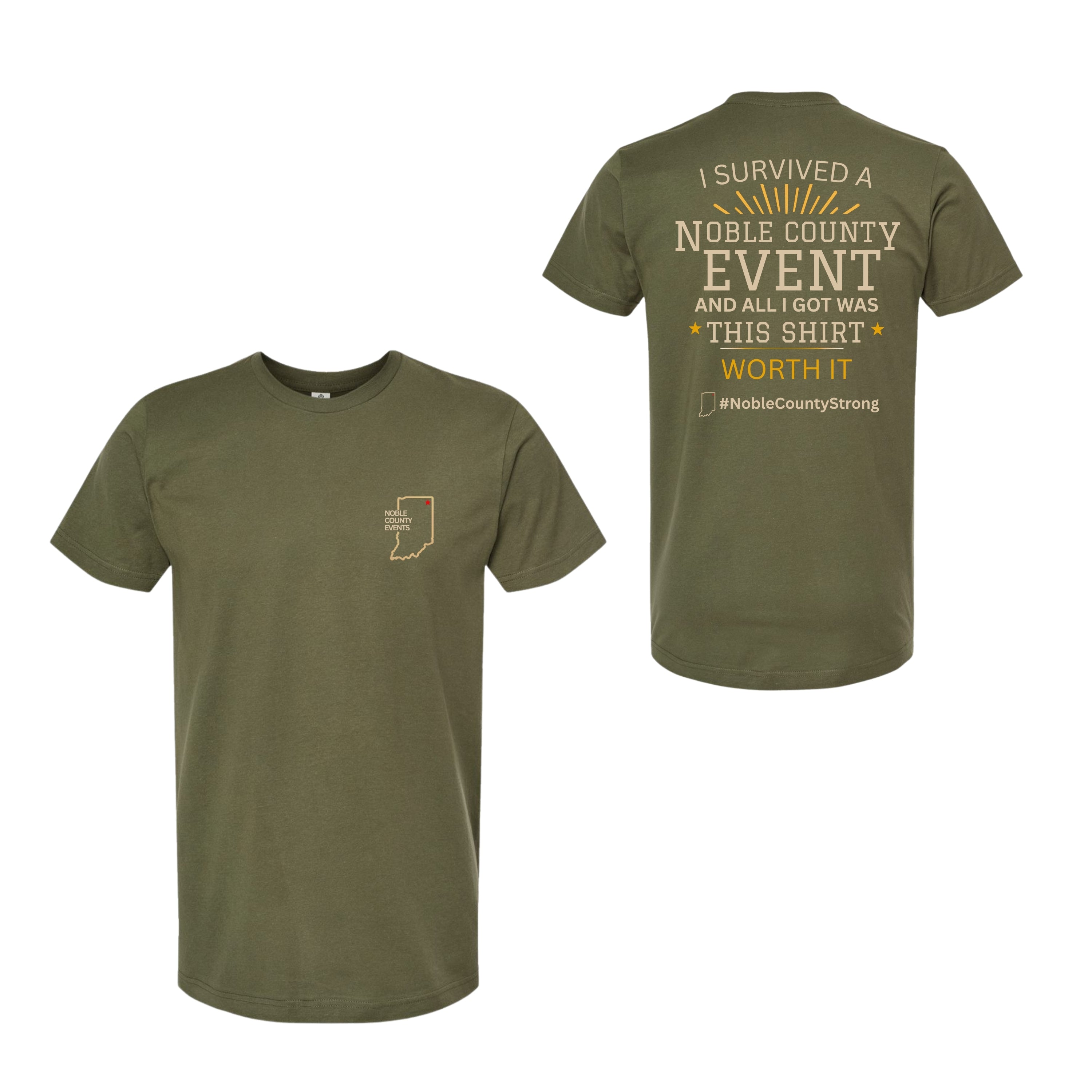 I Survived T-Shirt | Noble County Events