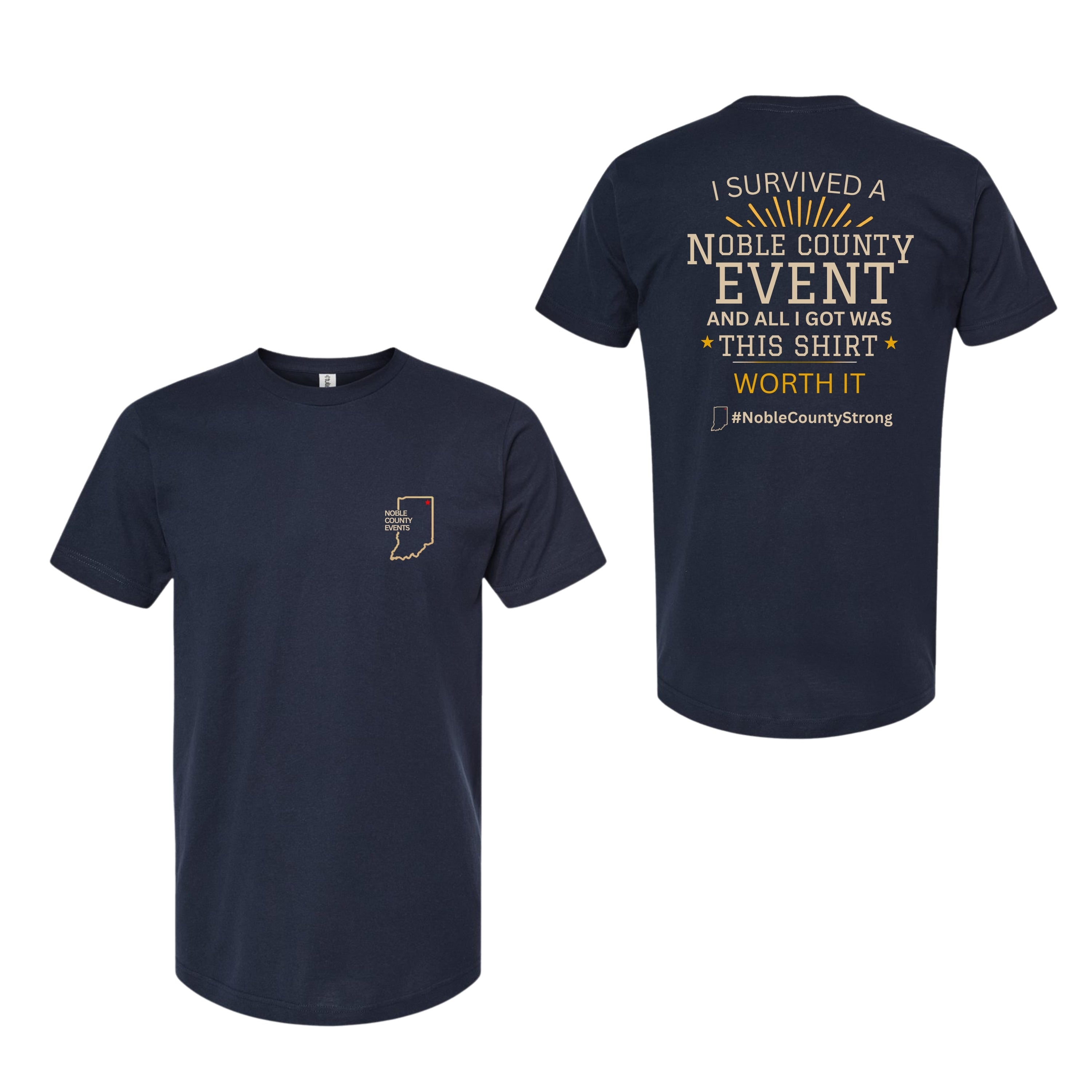 I Survived T-Shirt | Noble County Events
