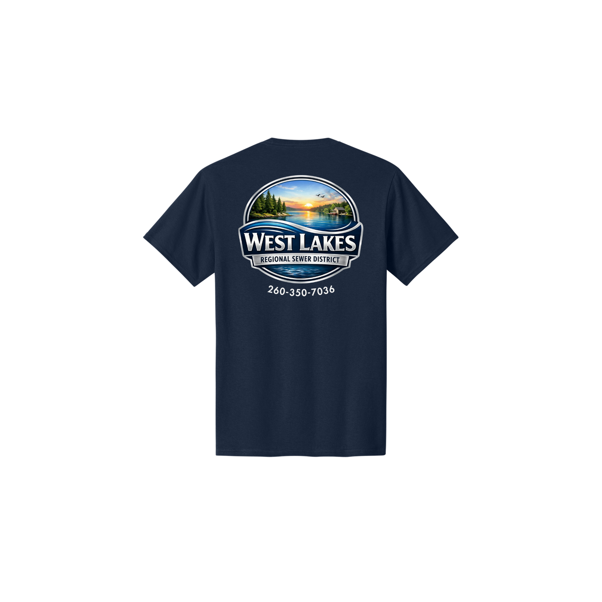 Logo T-Shirt | West Lakes Regional Sewer District