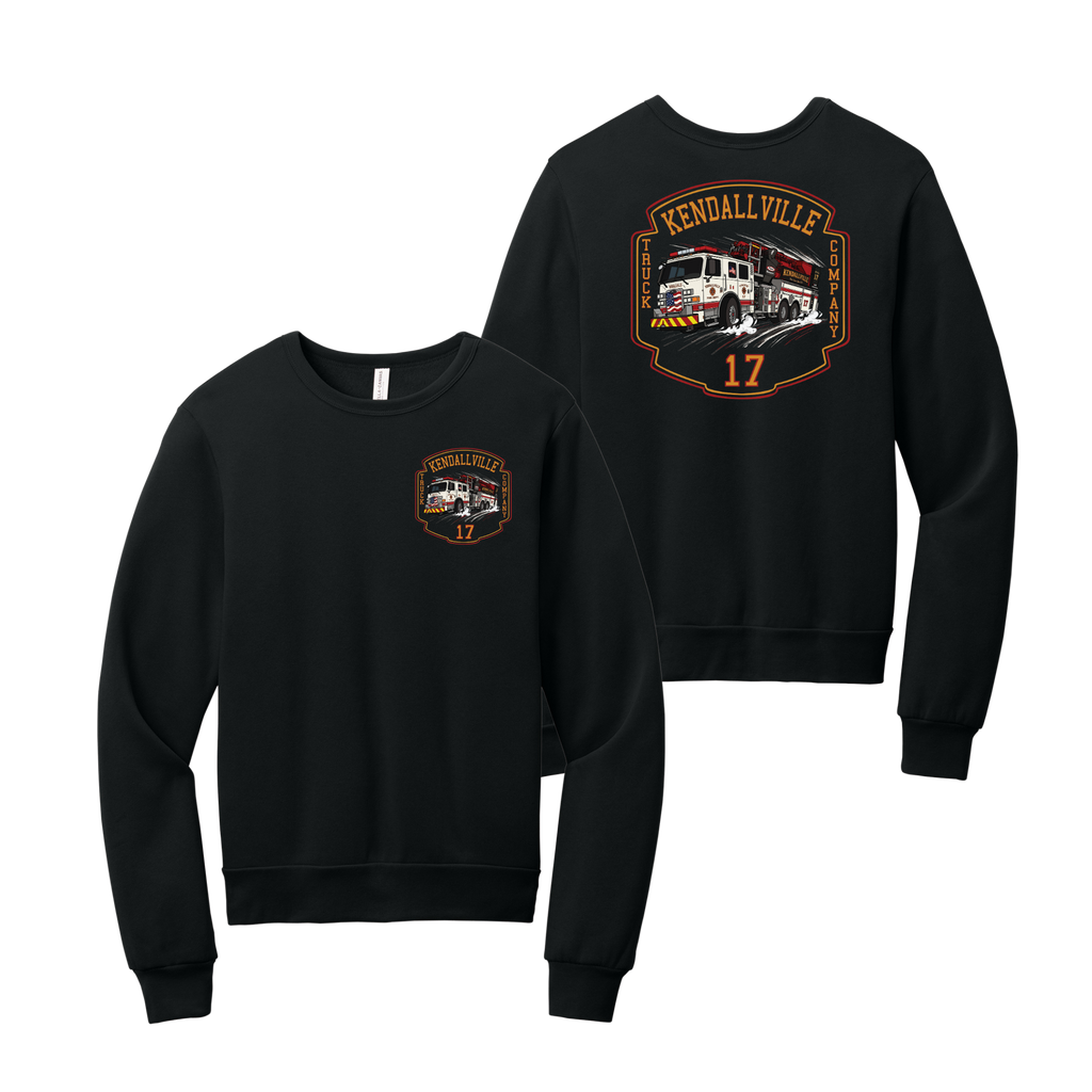 Truck 17 Off-Duty Crewneck Sweatshirt | Kendallville Fire