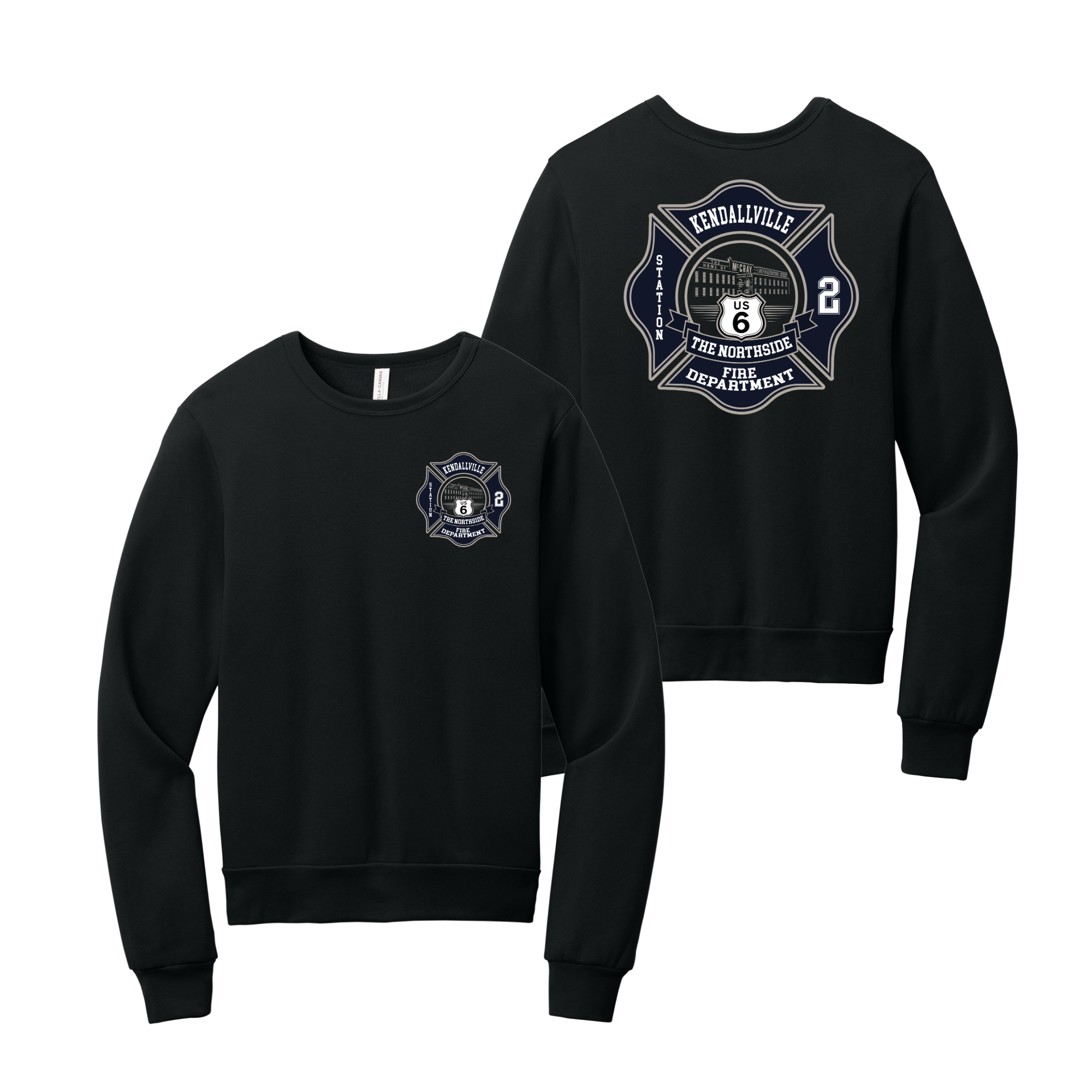 Station 2 Off-Duty Crewneck Sweatshirt | Kendallville Fire