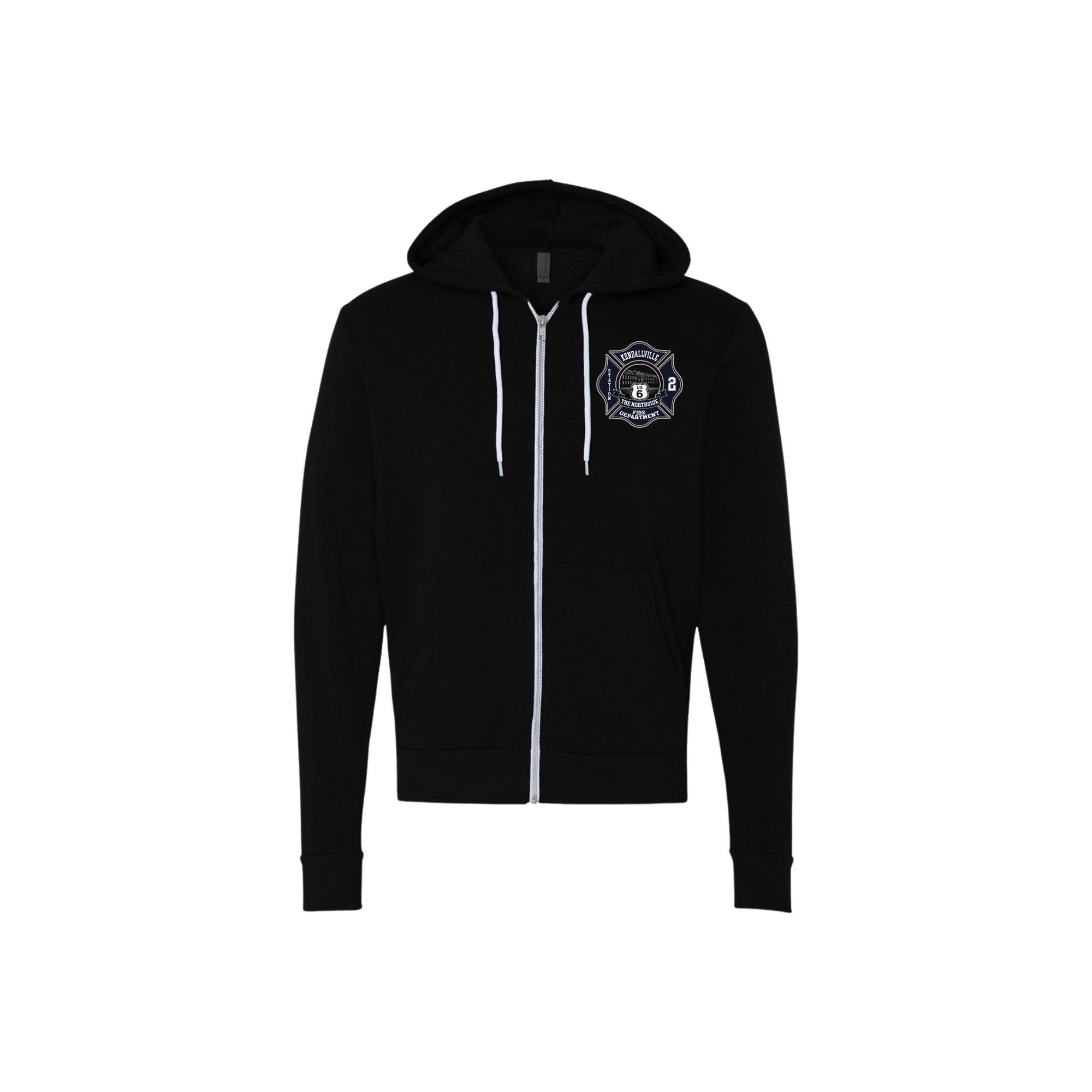 Station 2 Off-Duty Full-Zip Hooded Sweatshirt | Kendallville Fire