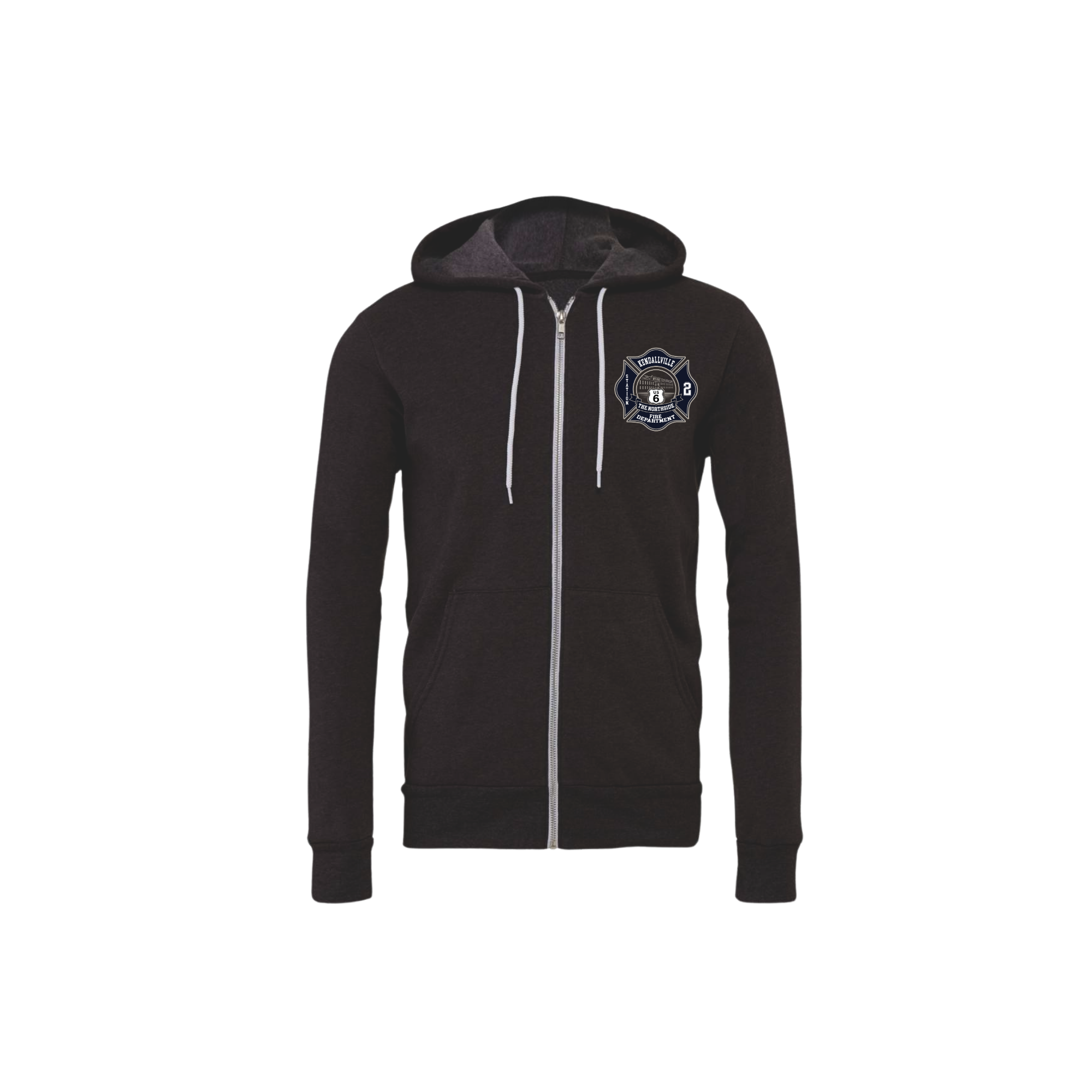 Station 2 Off-Duty Full-Zip Hooded Sweatshirt | Kendallville Fire