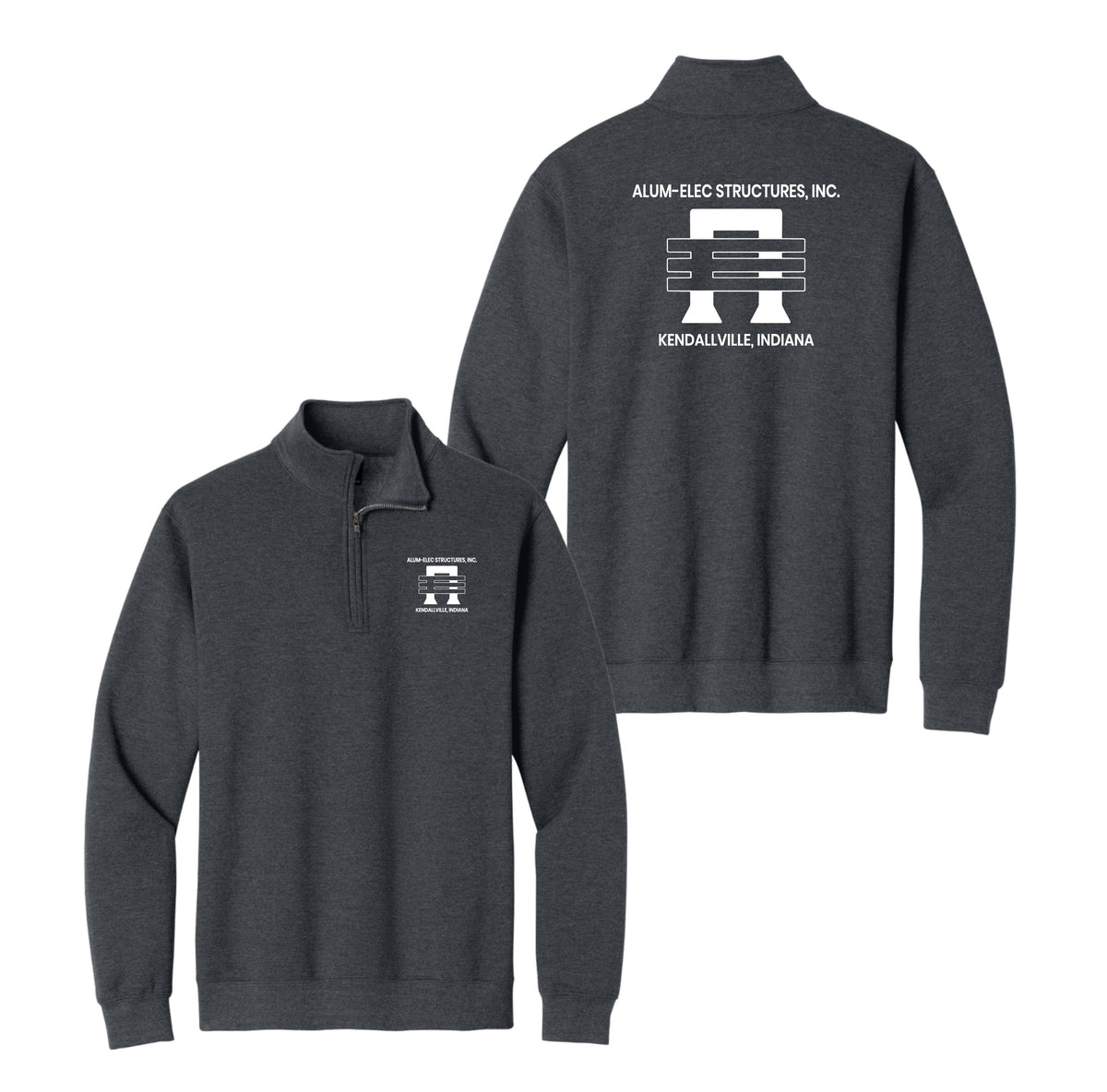 Logo 1/4-Zip Sweatshirt | Alum-Elec Structures