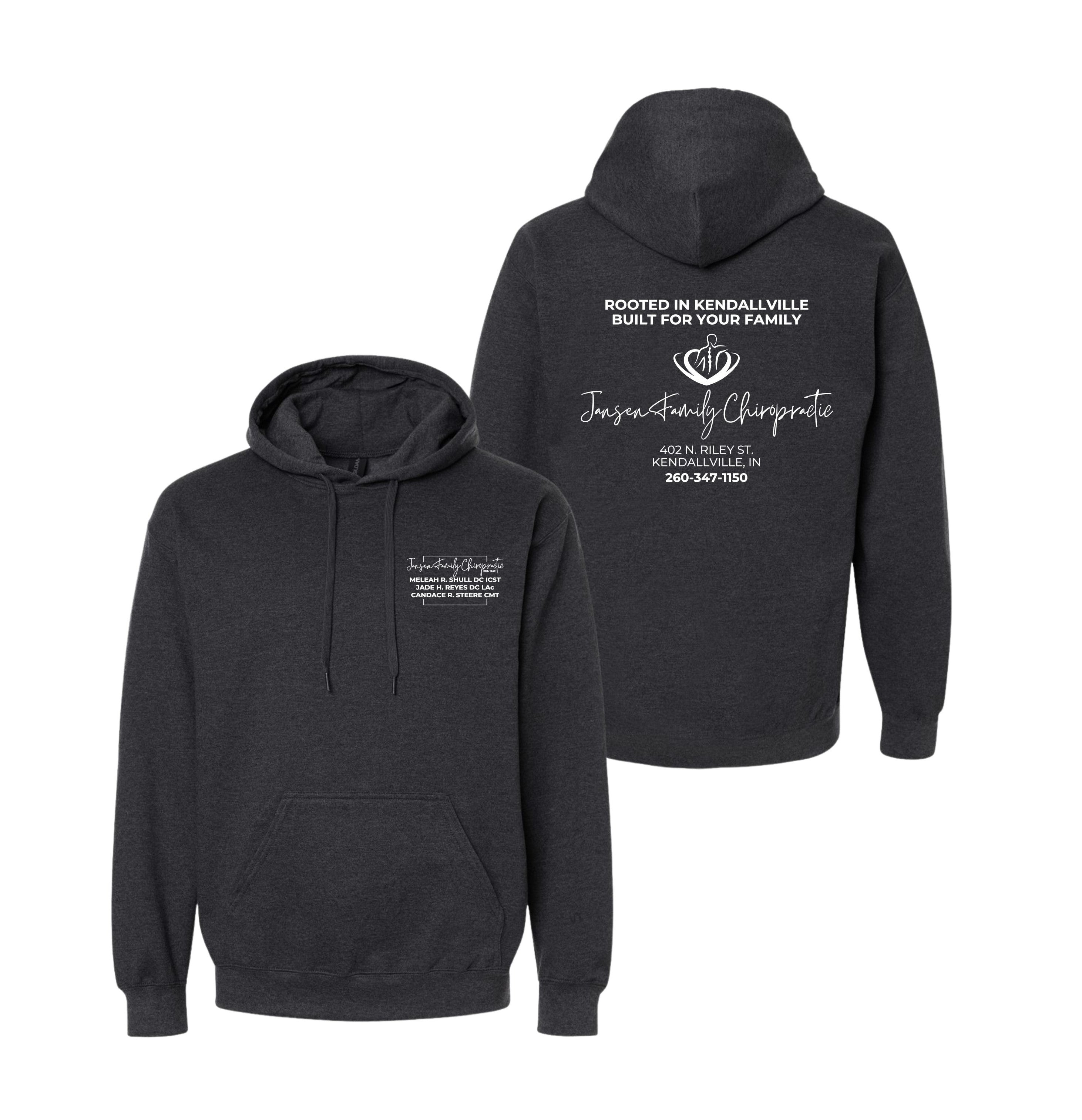 Adult Logo Hoodie | Jansen Family Chiropractic