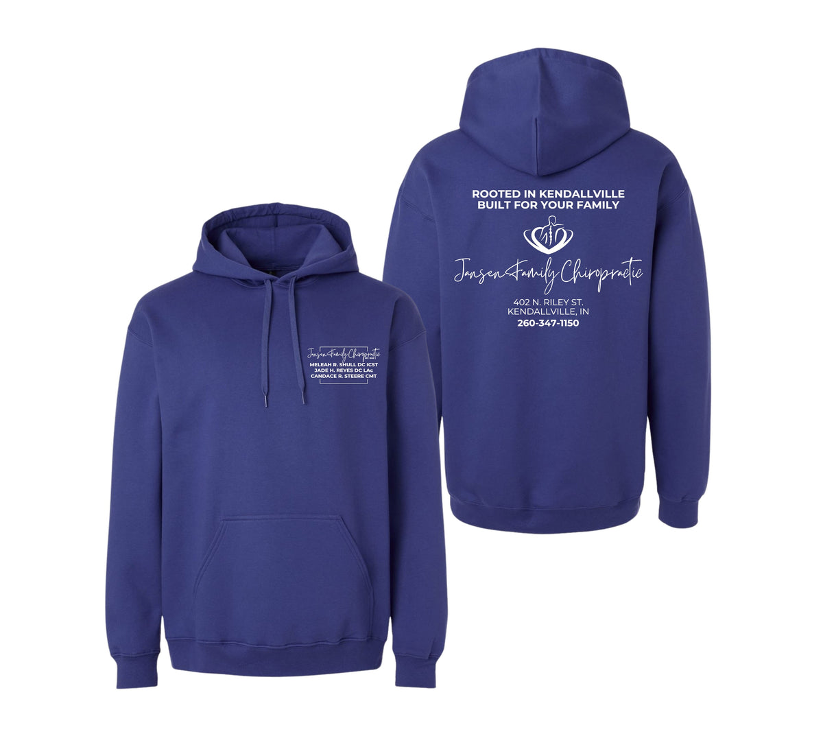 Adult Logo Hoodie | Jansen Family Chiropractic