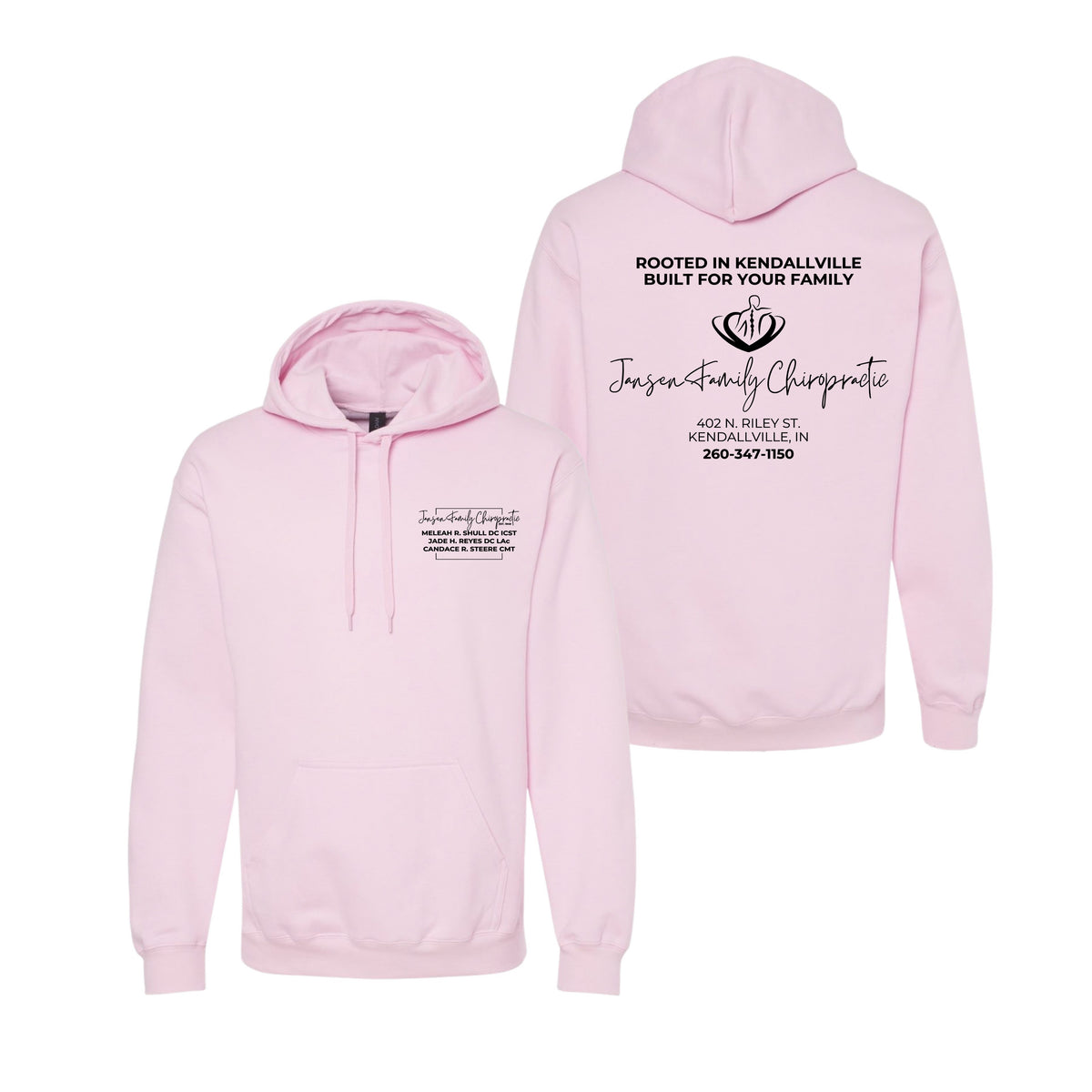 Adult Logo Hoodie | Jansen Family Chiropractic