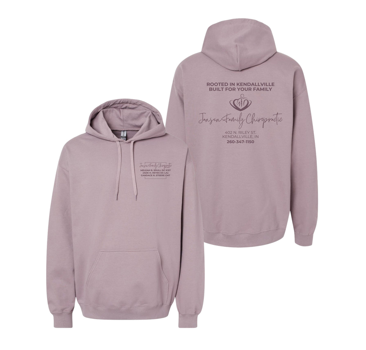 Adult Logo Hoodie | Jansen Family Chiropractic