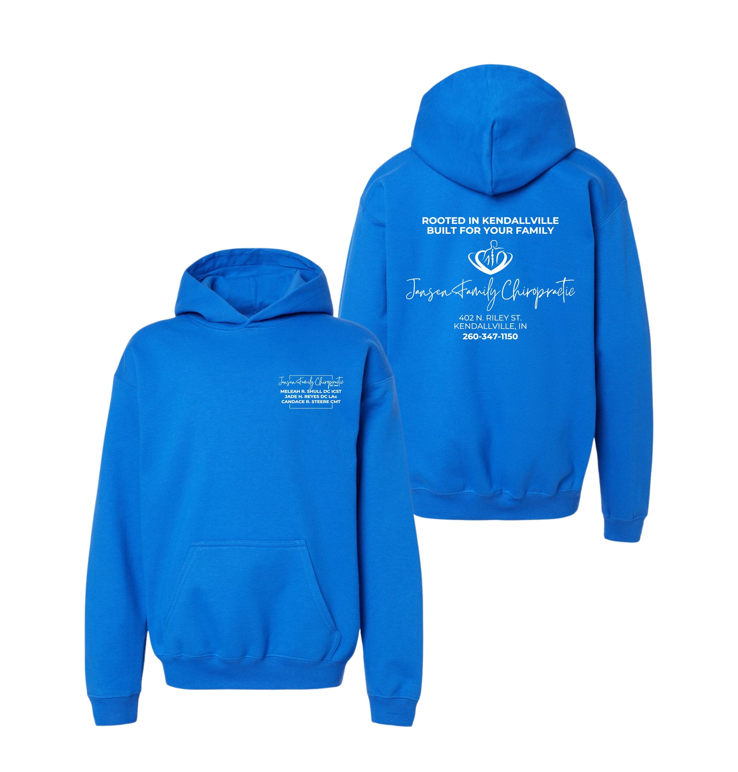 Youth Logo Hoodie | Jansen Family Chiropractic
