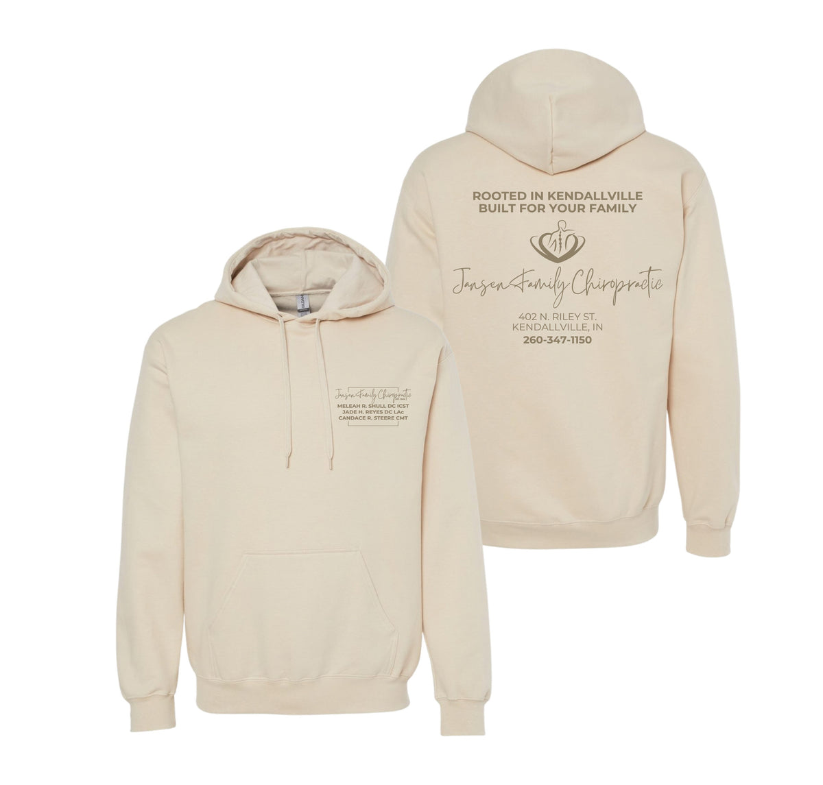 Adult Logo Hoodie | Jansen Family Chiropractic