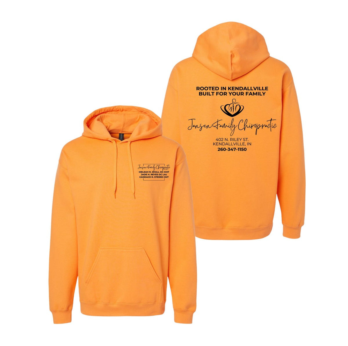Adult Logo Hoodie | Jansen Family Chiropractic