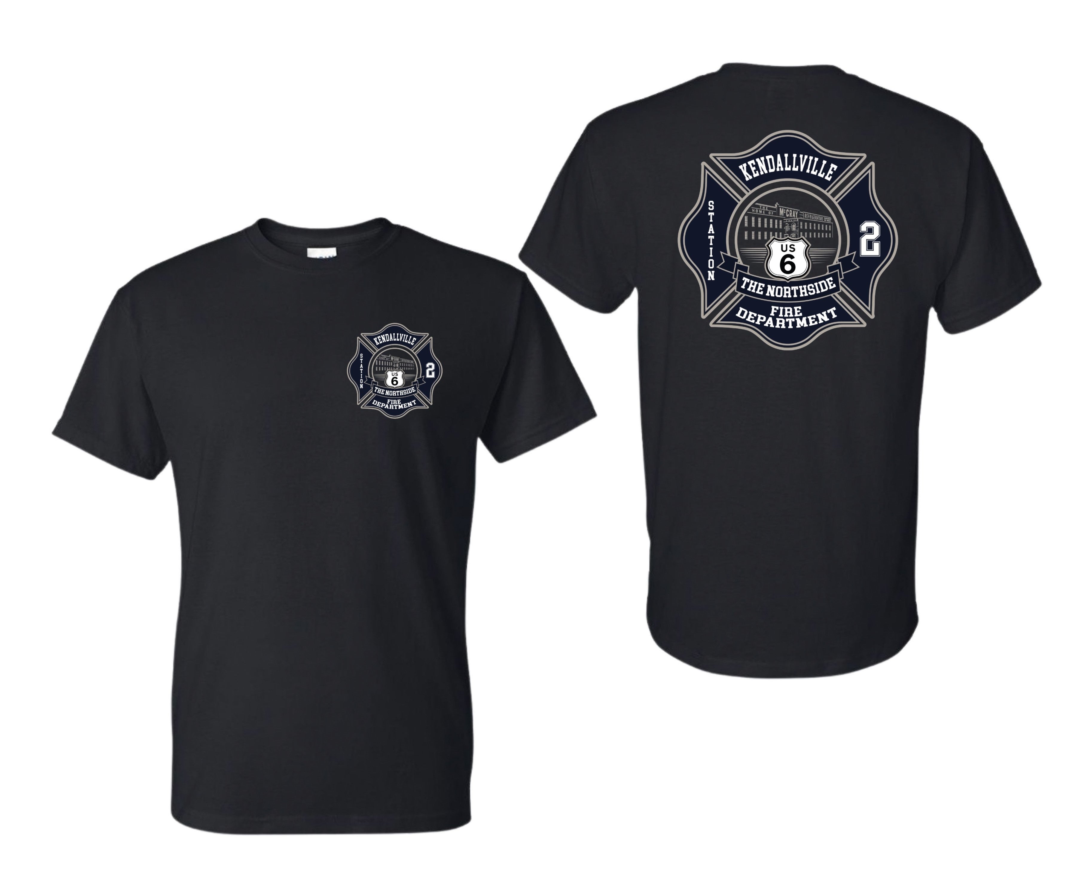 Station 2 Off Duty T-Shirt | Kendallville Fire