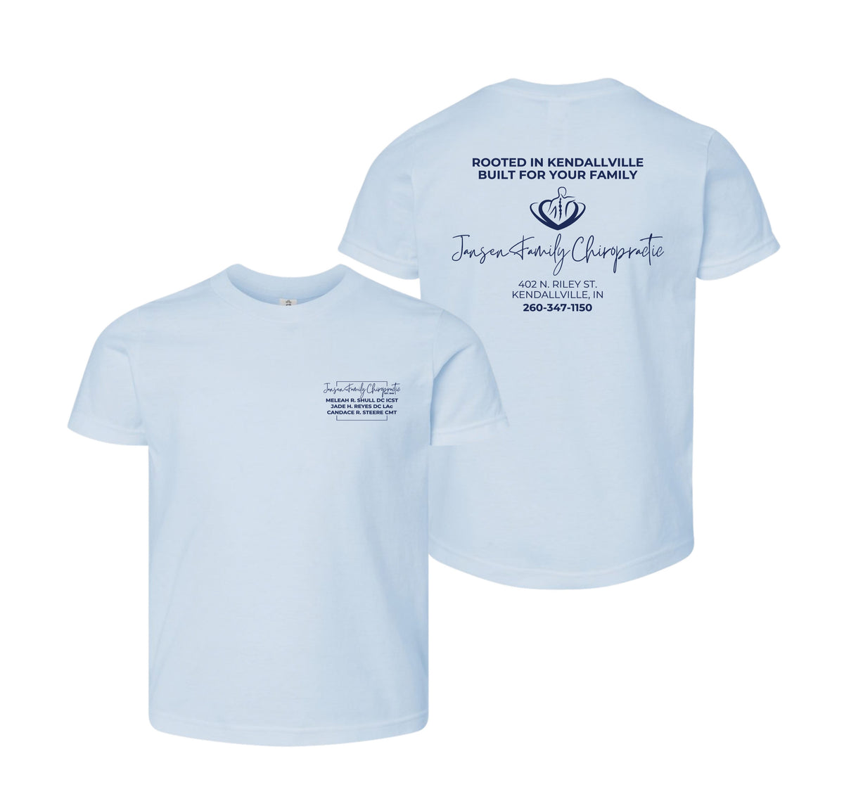 Youth Logo T-Shirt | Jansen Family Chiropractic