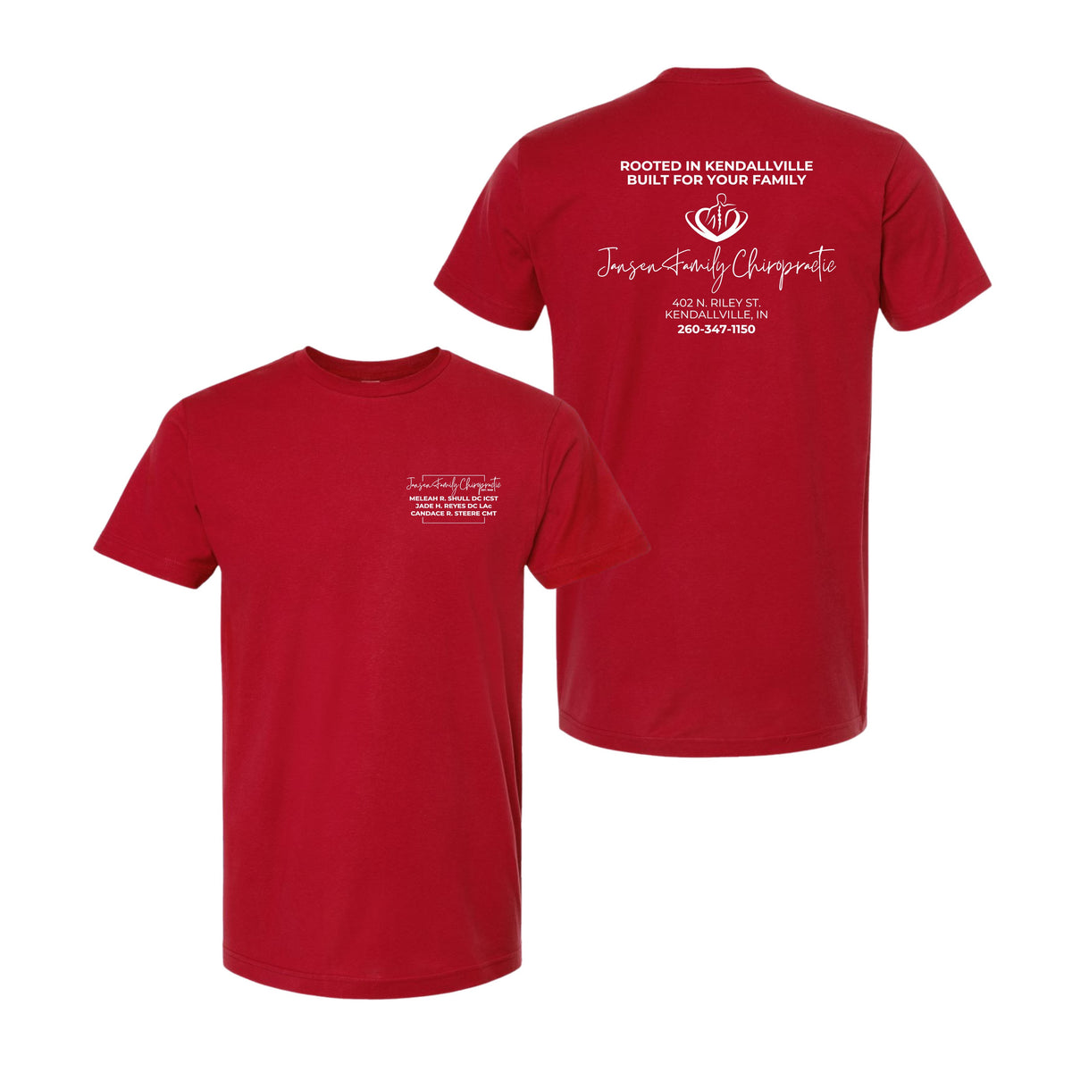 Adult Logo T-Shirt | Jansen Family Chiropractic