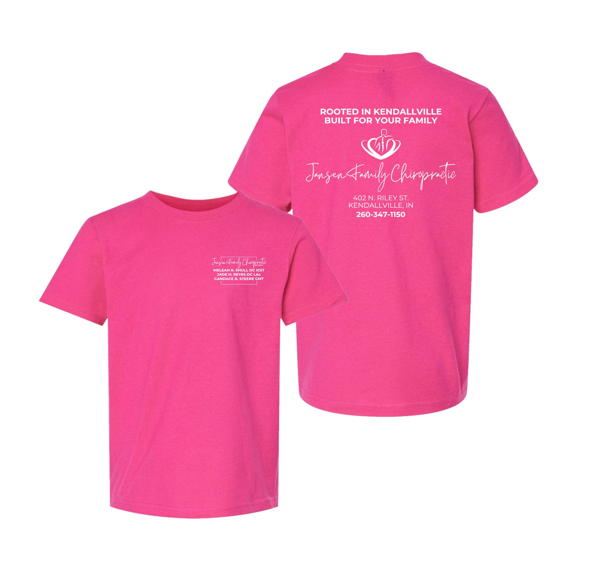 Youth Logo T-Shirt | Jansen Family Chiropractic