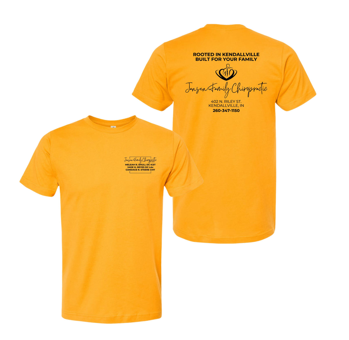 Adult Logo T-Shirt | Jansen Family Chiropractic