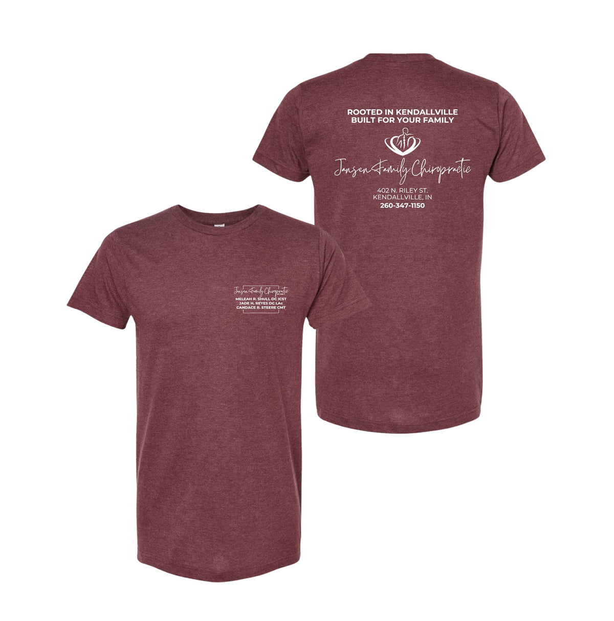 Adult Logo T-Shirt | Jansen Family Chiropractic