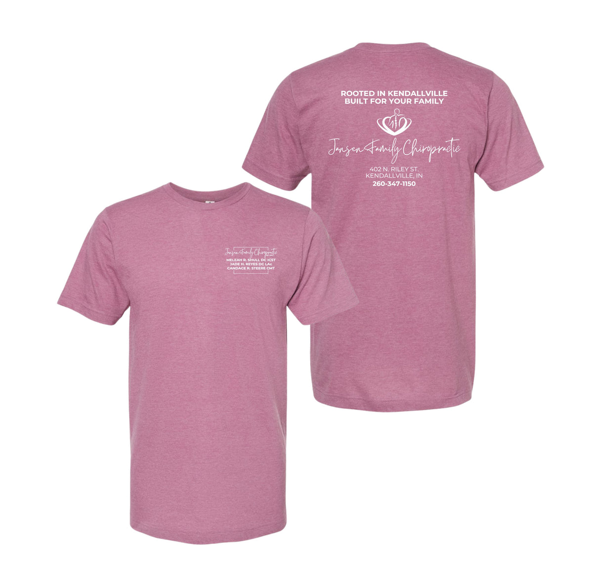 Adult Logo T-Shirt | Jansen Family Chiropractic