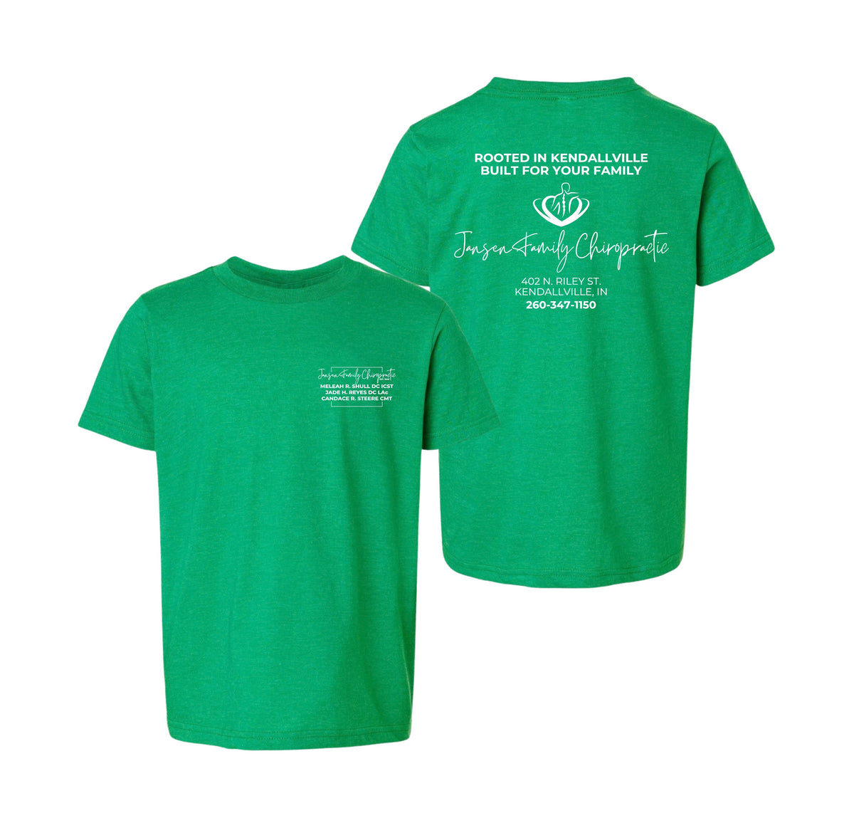 Youth Logo T-Shirt | Jansen Family Chiropractic