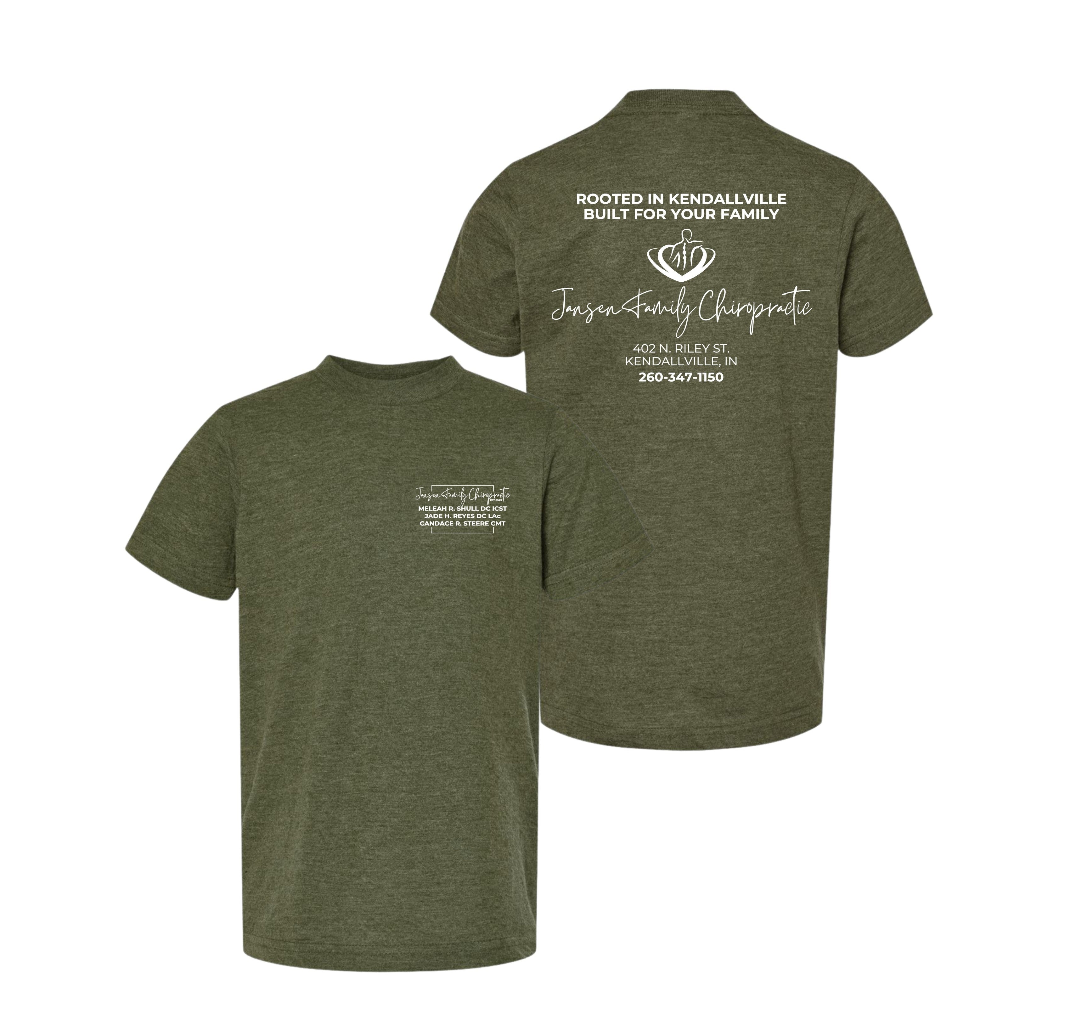 Youth Logo T-Shirt | Jansen Family Chiropractic