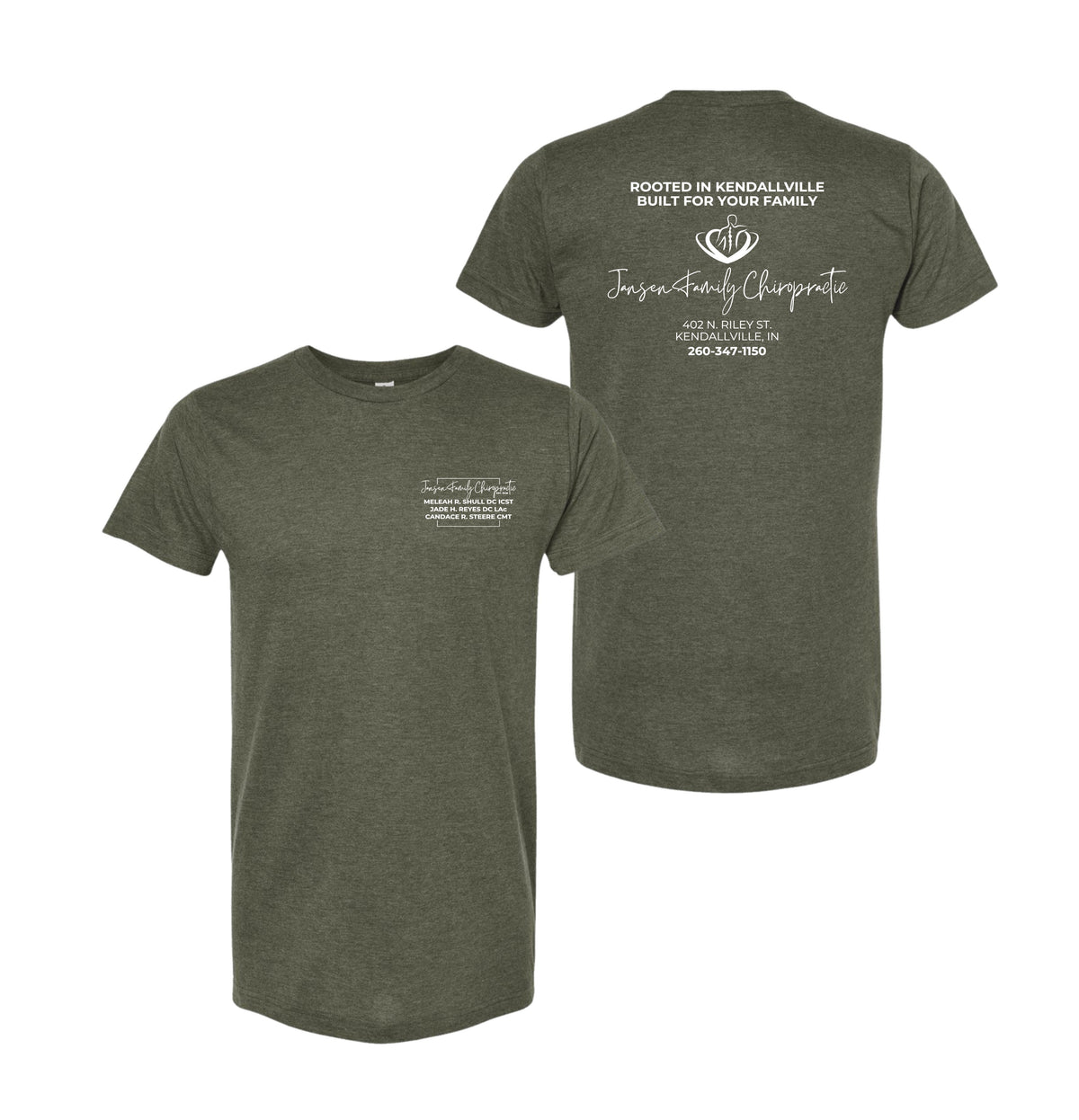 Adult Logo T-Shirt | Jansen Family Chiropractic