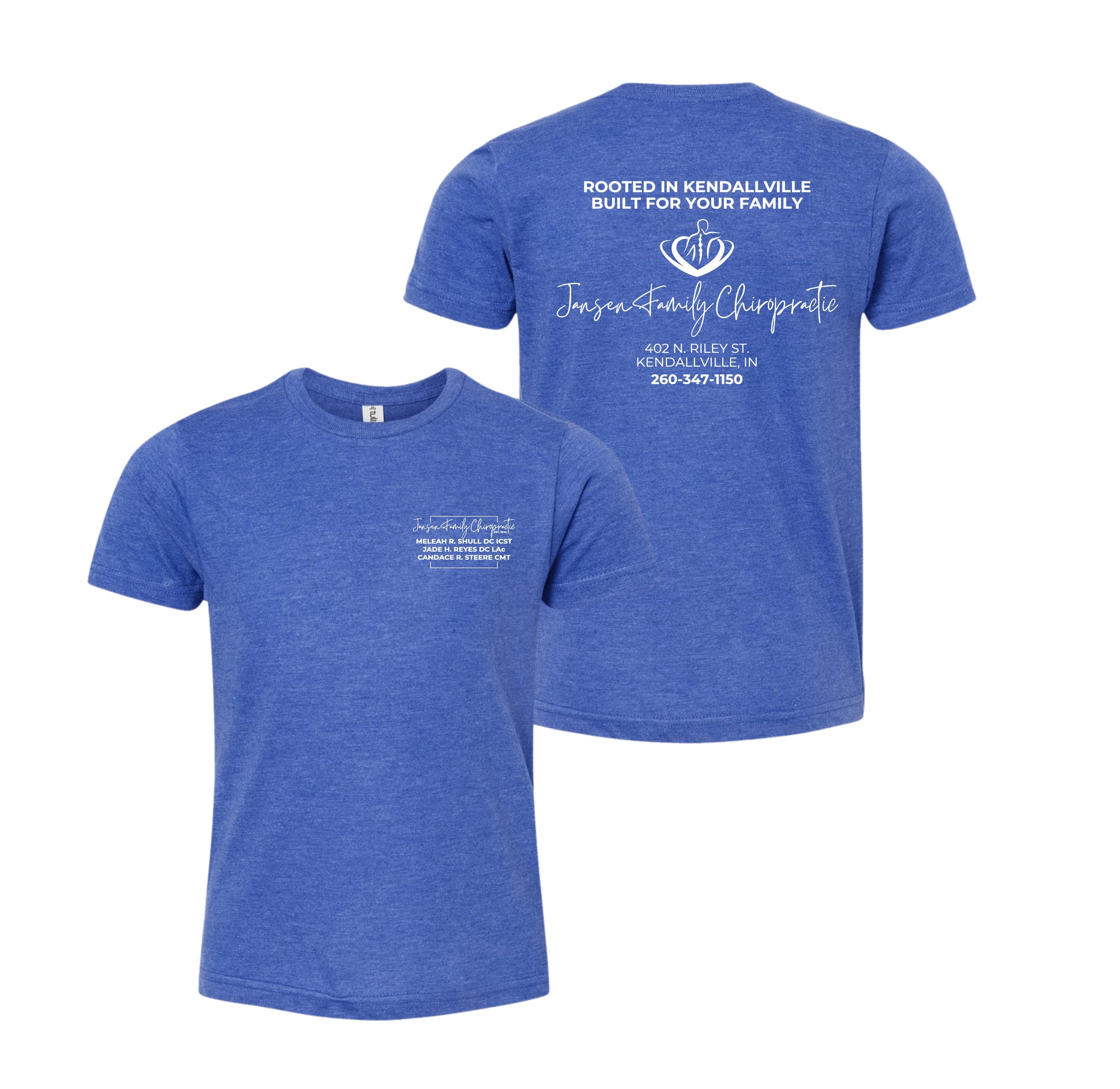 Youth Logo T-Shirt | Jansen Family Chiropractic
