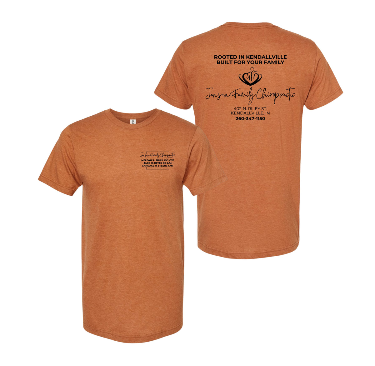 Adult Logo T-Shirt | Jansen Family Chiropractic