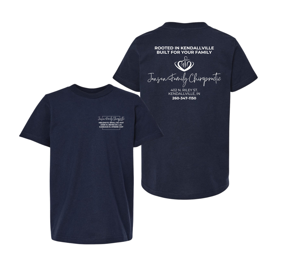 Youth Logo T-Shirt | Jansen Family Chiropractic