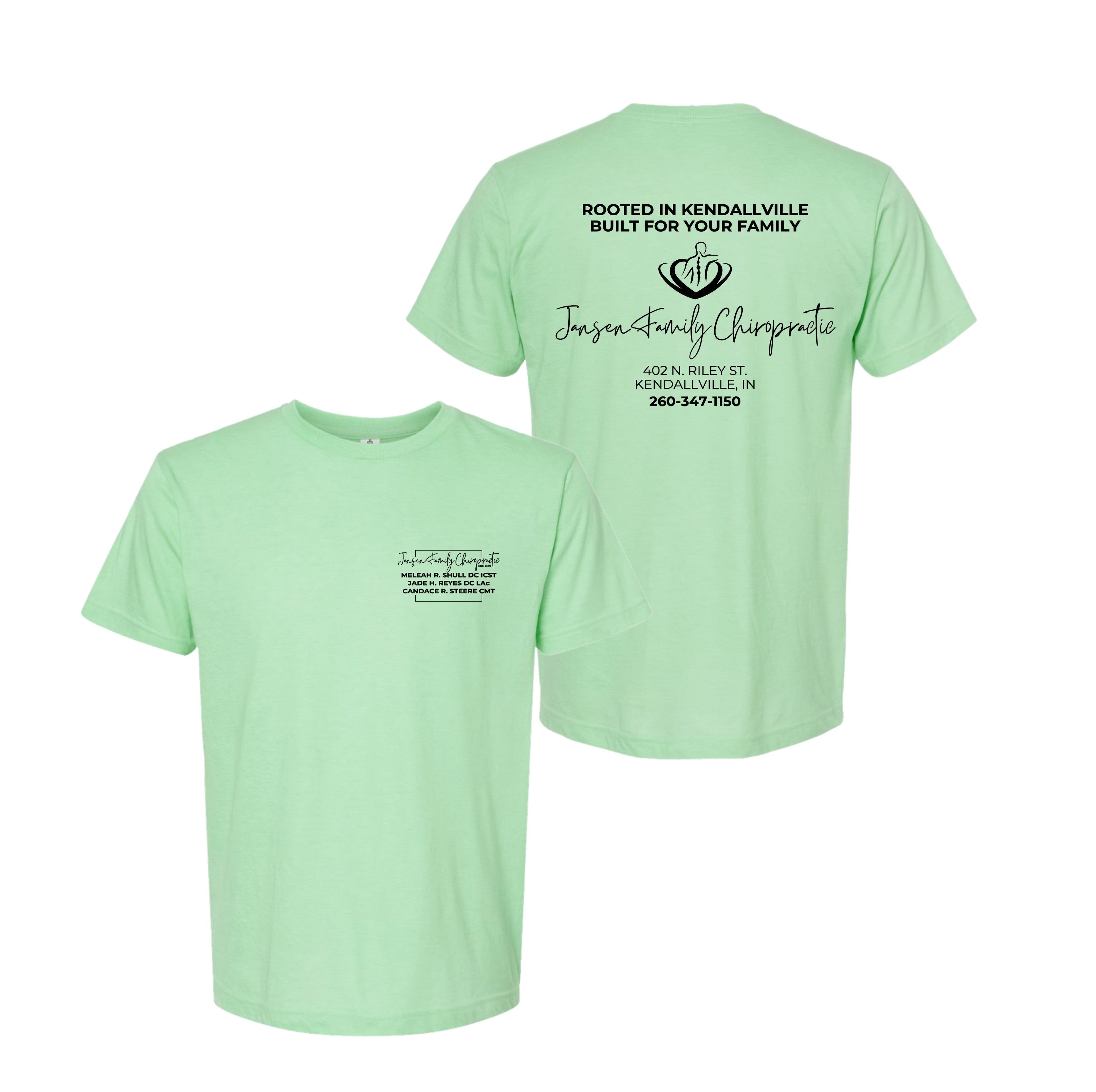 Adult Logo T-Shirt | Jansen Family Chiropractic