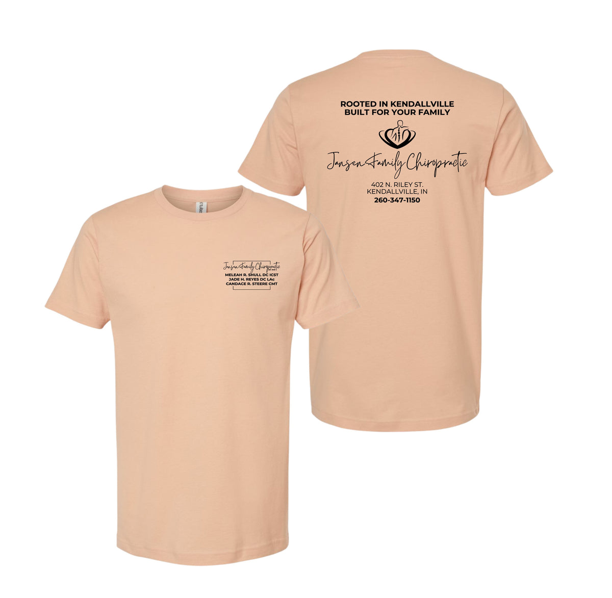 Adult Logo T-Shirt | Jansen Family Chiropractic
