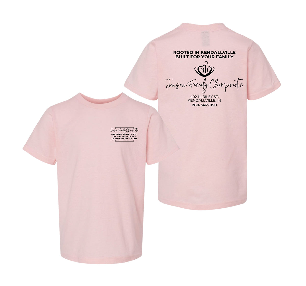 Youth Logo T-Shirt | Jansen Family Chiropractic