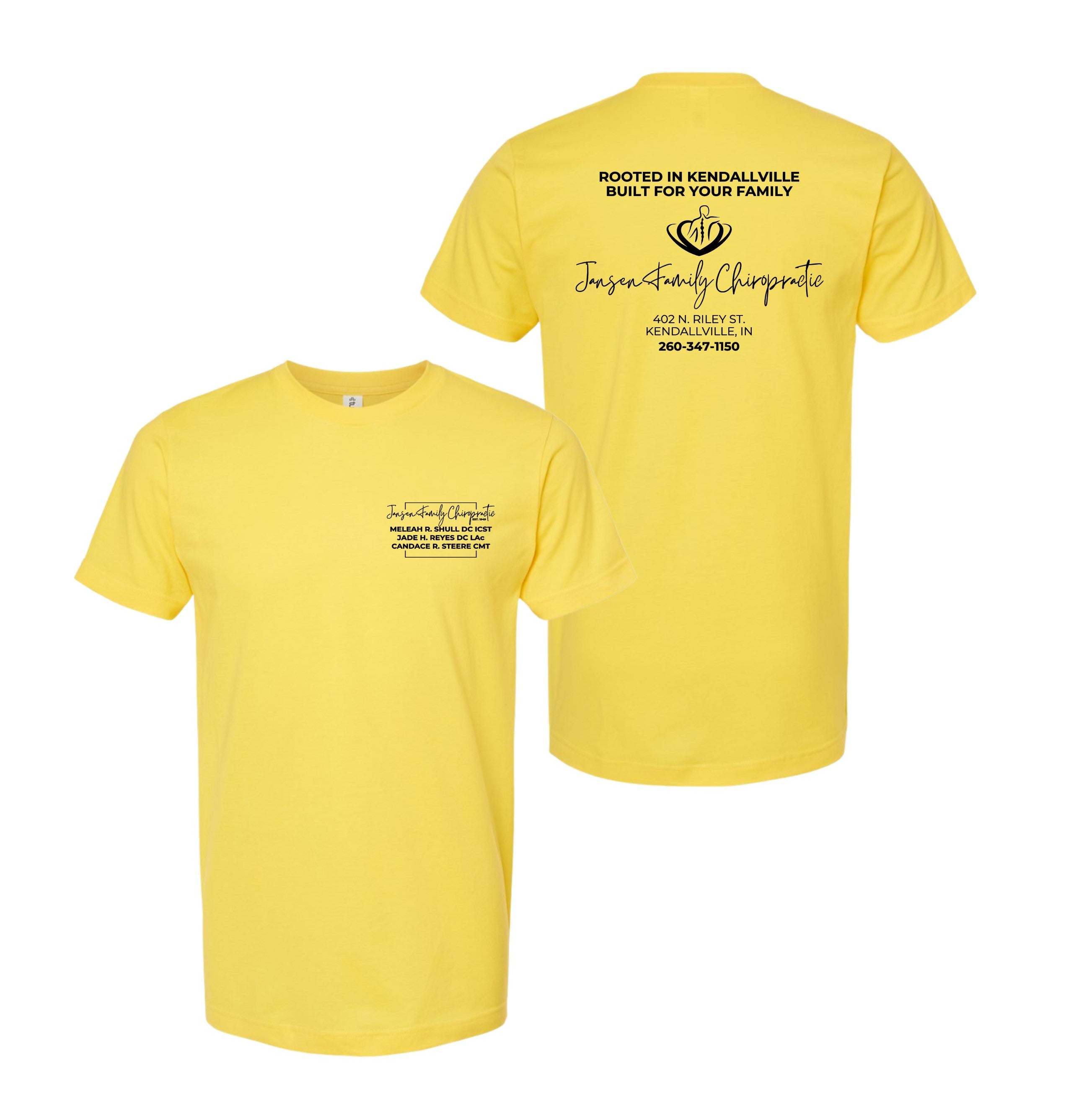 Adult Logo T-Shirt | Jansen Family Chiropractic