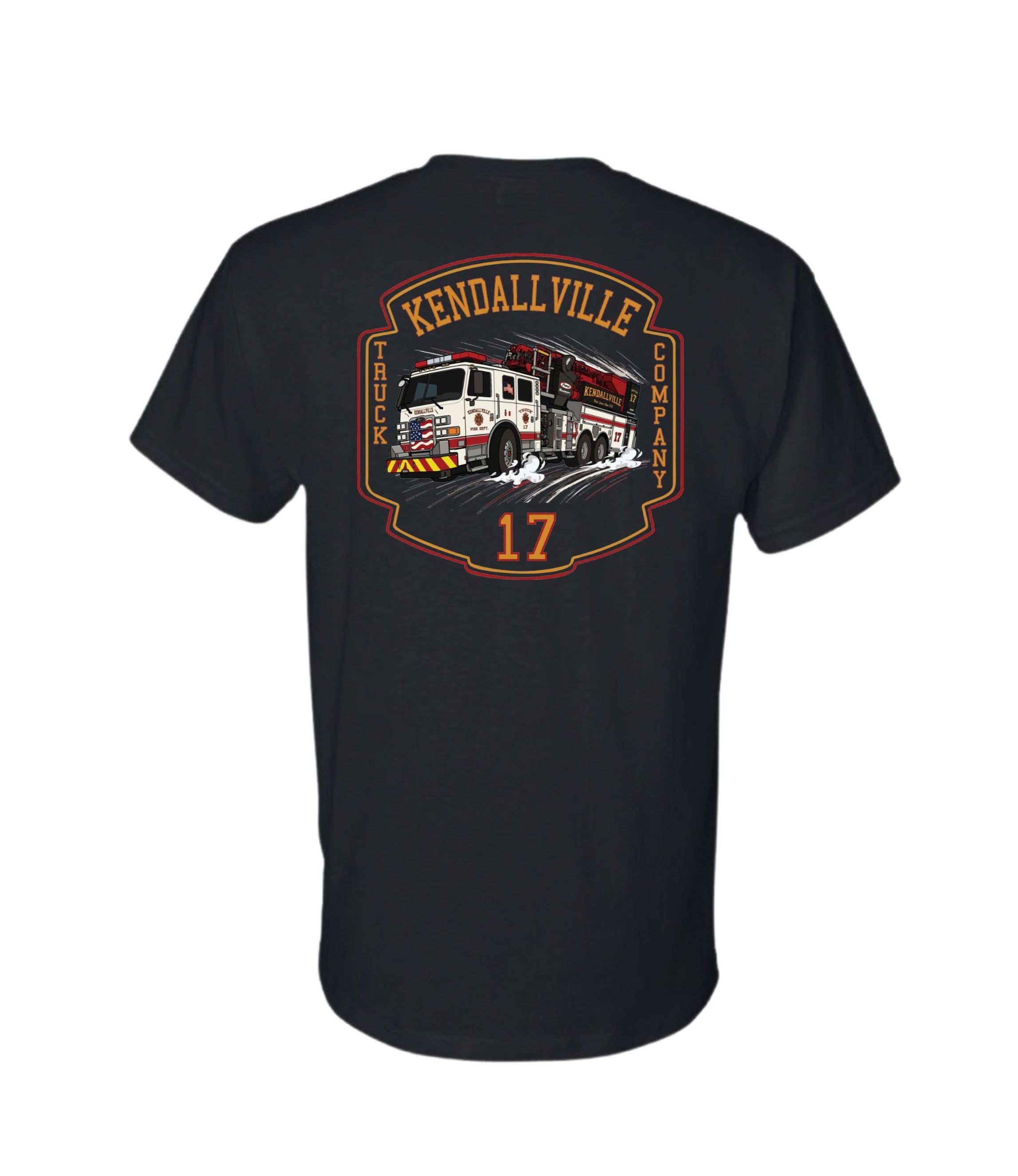 Truck 17 Off Duty T-Shirt | Kendallville Fire