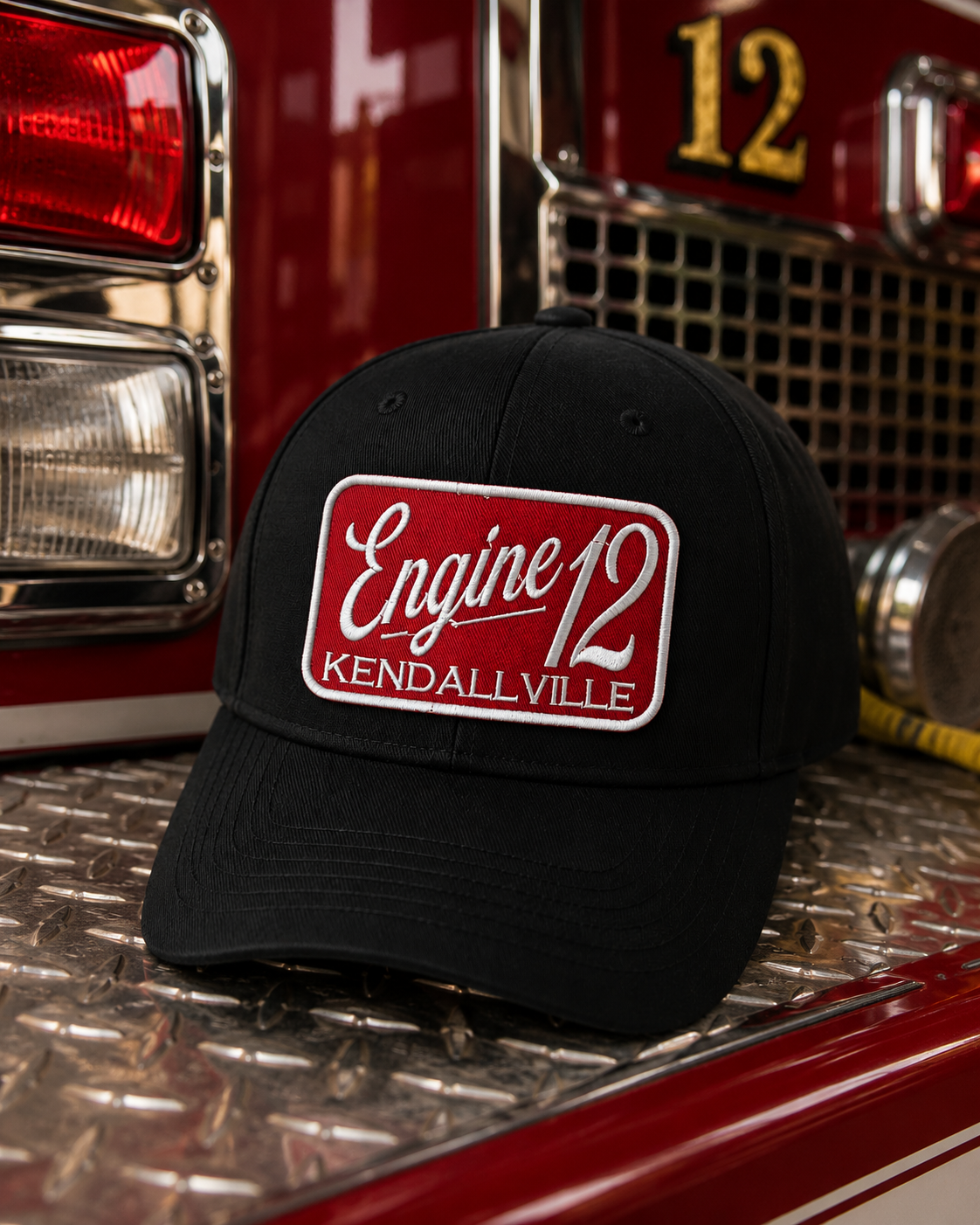 Embroidered Patch Hats | Kendallville Fire